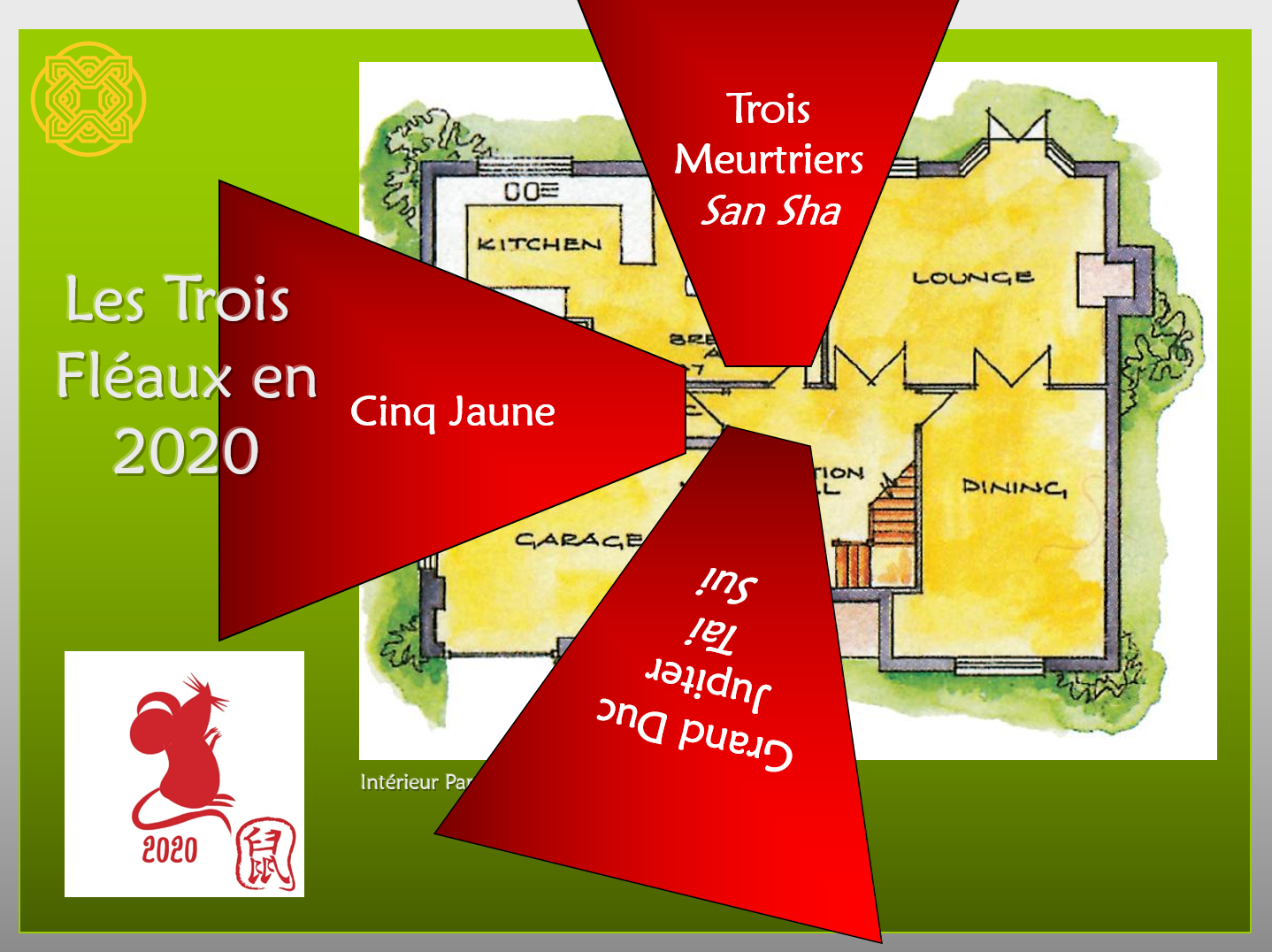 trois fleaux feng shui 2020