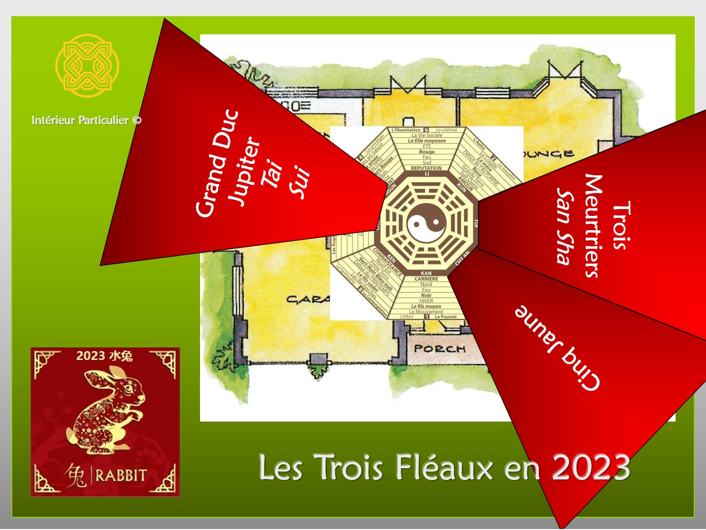 trois fleaux feng shui 2023